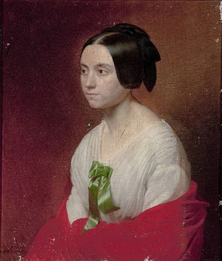 Ritratto di donna in tricolore - Varese